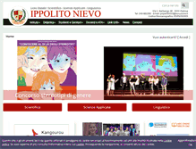 Tablet Screenshot of liceonievo.it